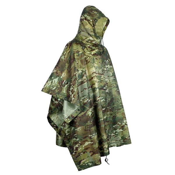 Waterproof Camo Poncho 3.0