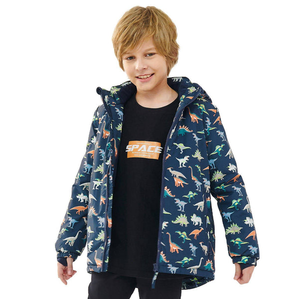 PAMLULU Kids Thick Fleece Lined Hooded Snowboarding Ski Jackets